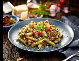 Pesto Soslu Penne Penne With Pesto Sauce