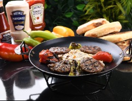 Izgara Köfte Beğendili Grilled Meatballs With Benedi