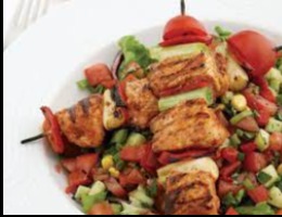 Tavuk Şiş Salata Chicken Shish Salad