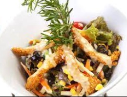 Zencefilli Tavuk Salata Gingerbread Salad